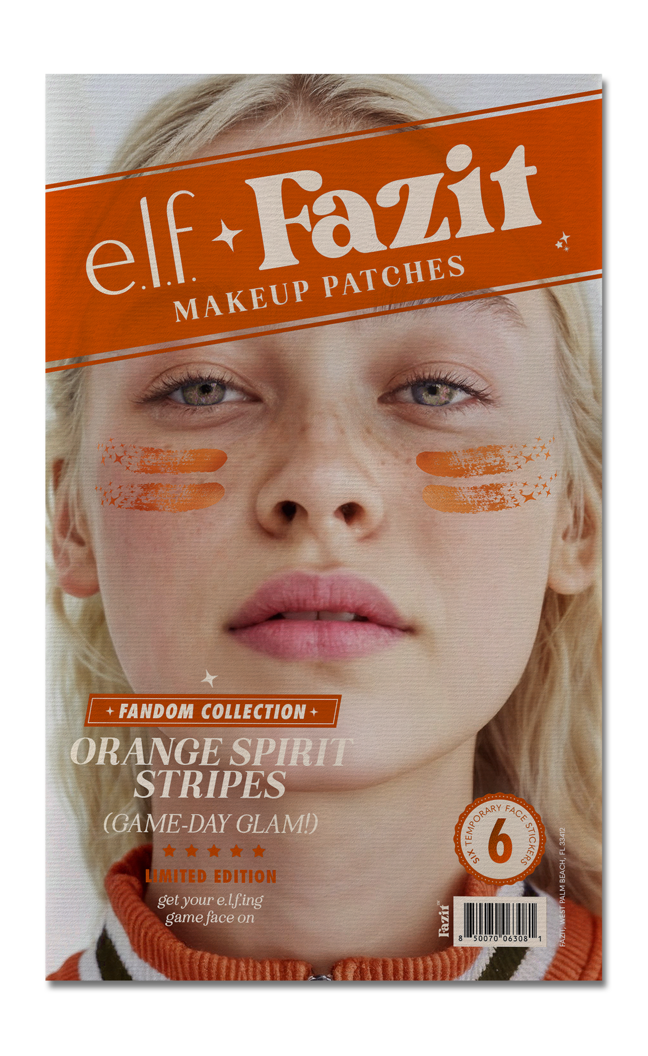 orange elf spirit stripes