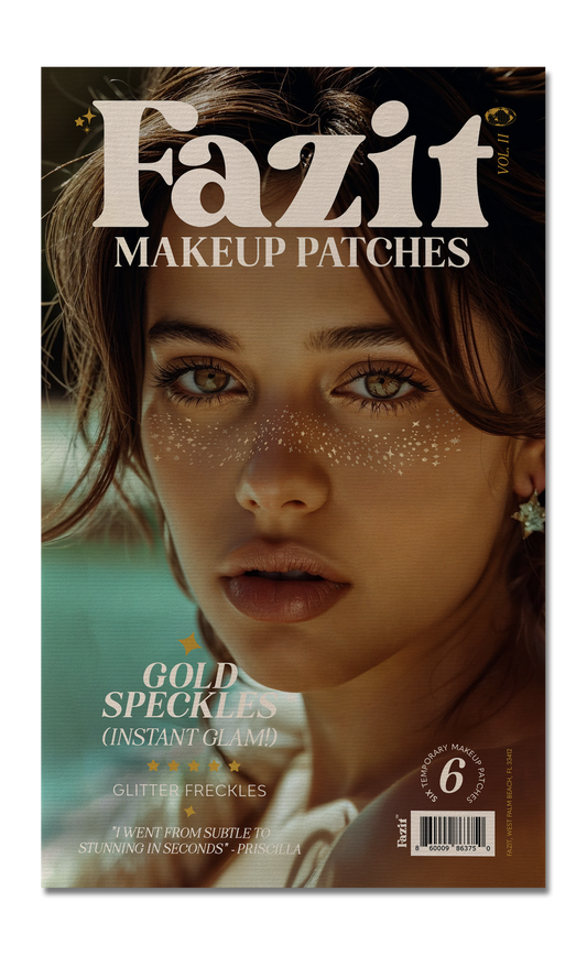 Gold speckles
