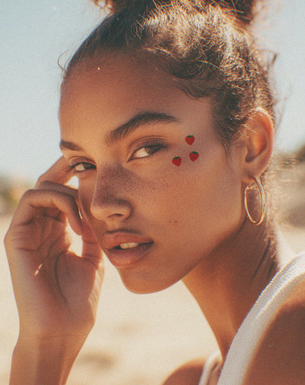 Strawberry Speckles Makeup Patches