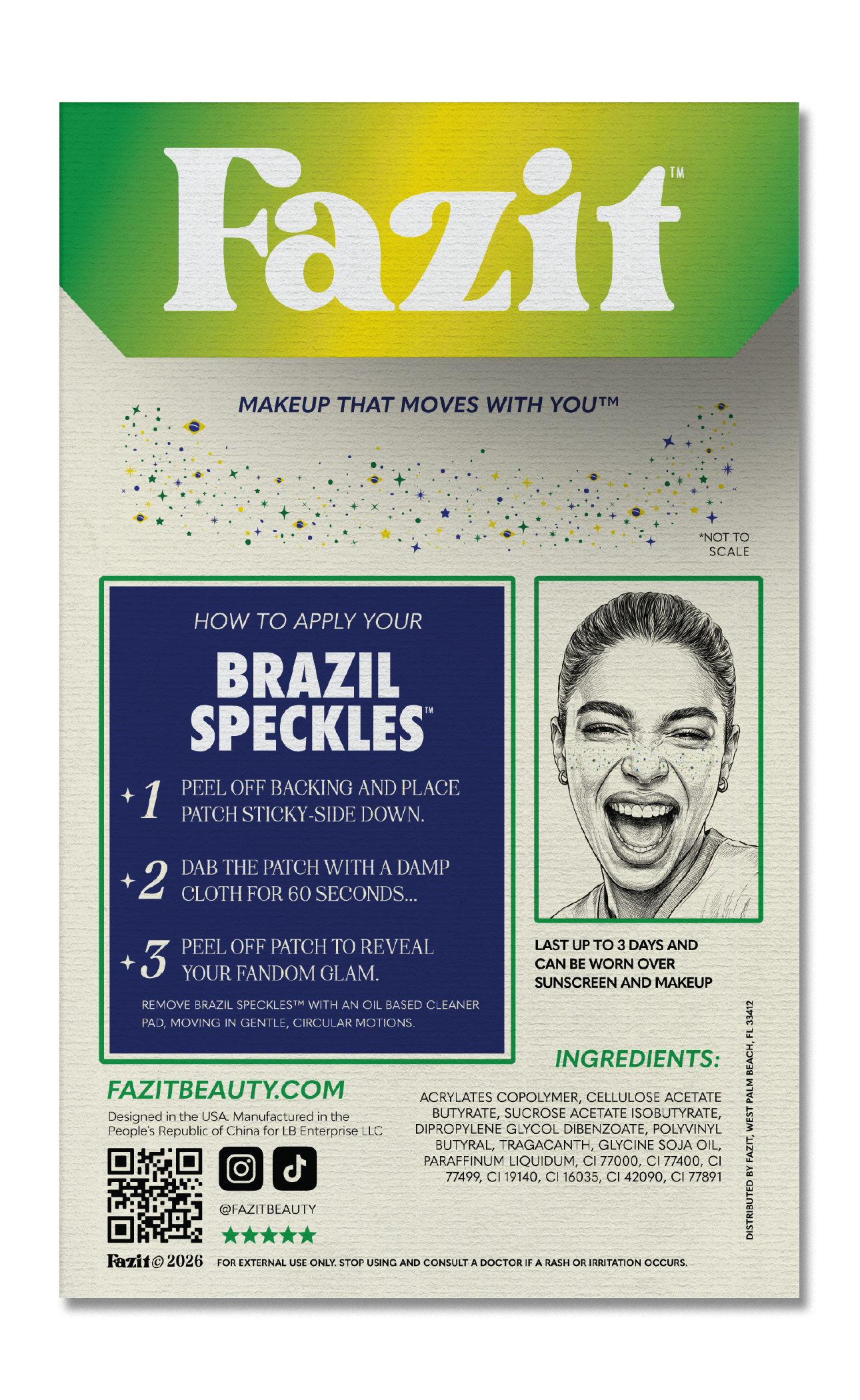 World Cup Brazil Speckles