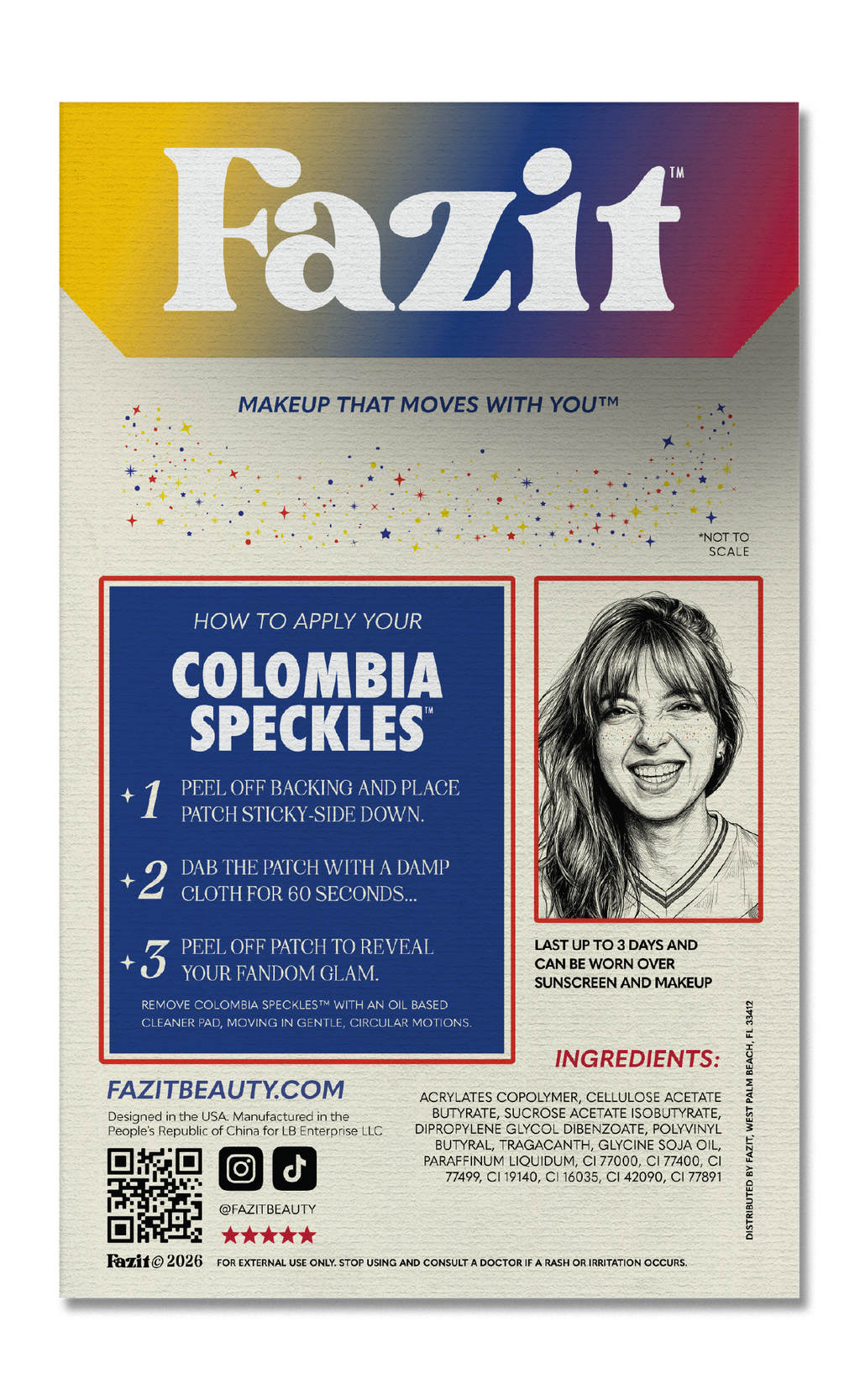 World Cup Colombia Speckles