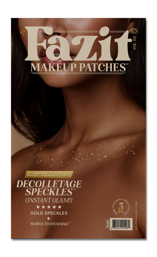 gold makeup patches