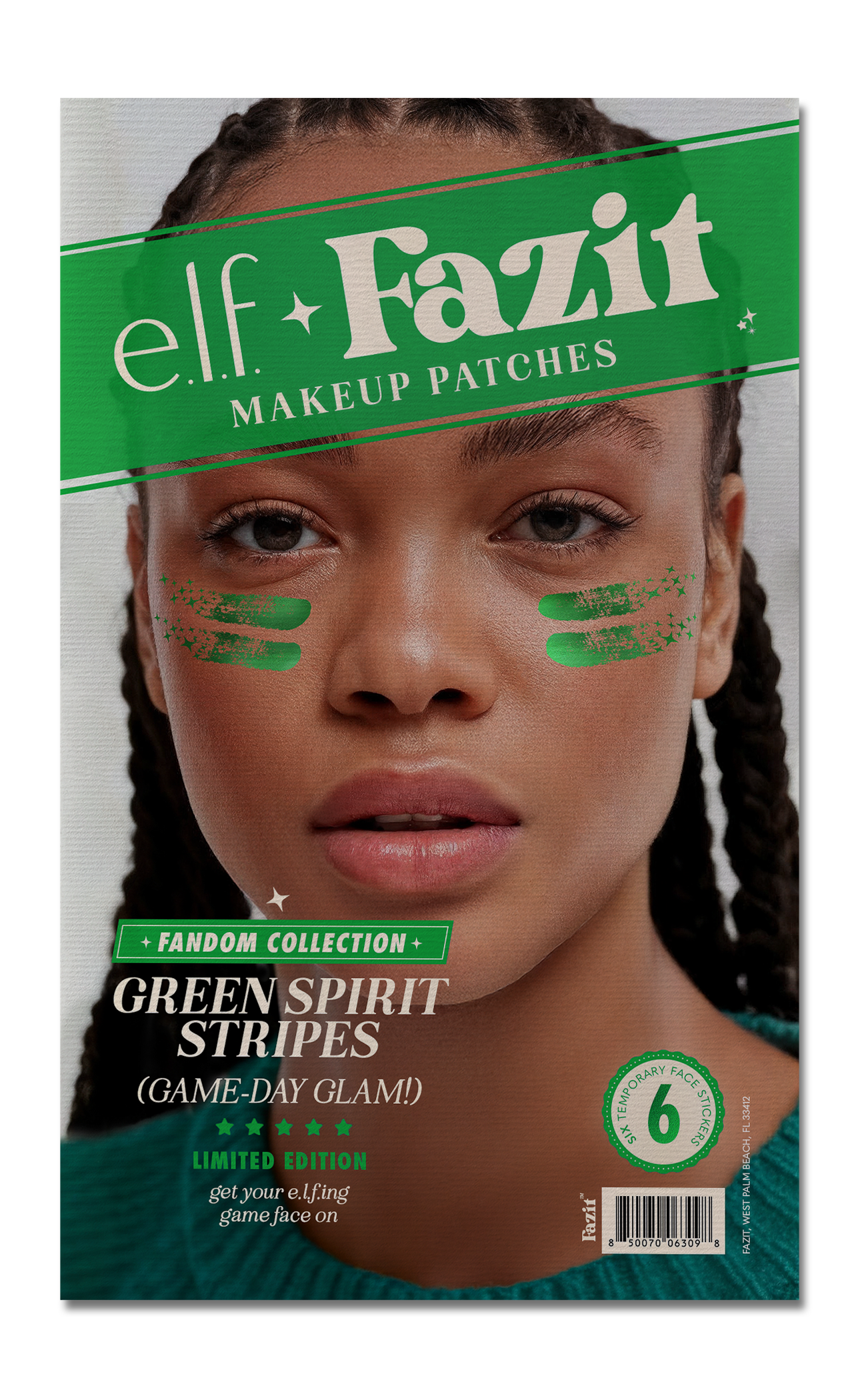 green spirit stripes