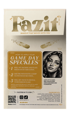 Gold Game Day Speckles