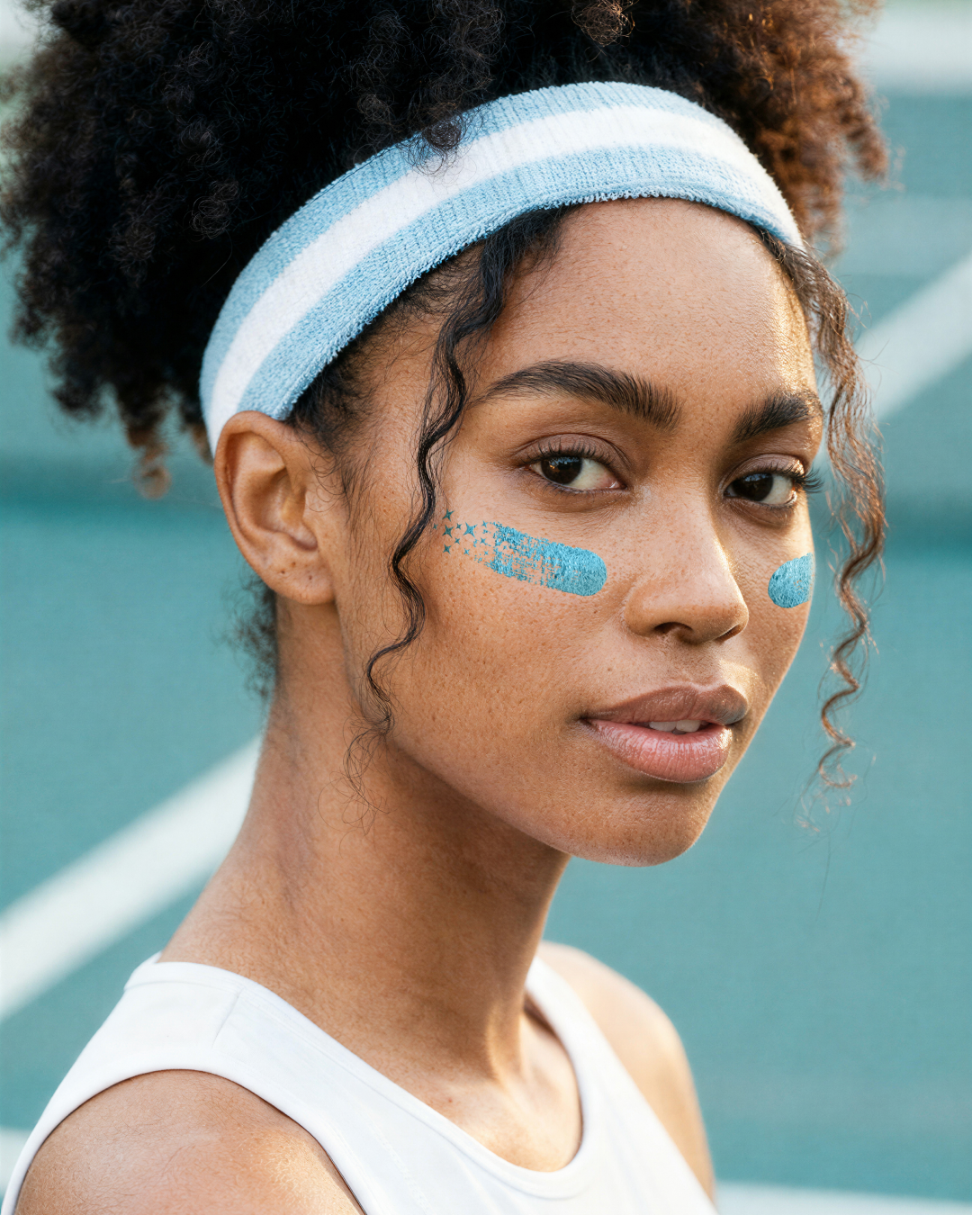 Aqua Game Day Speckles
